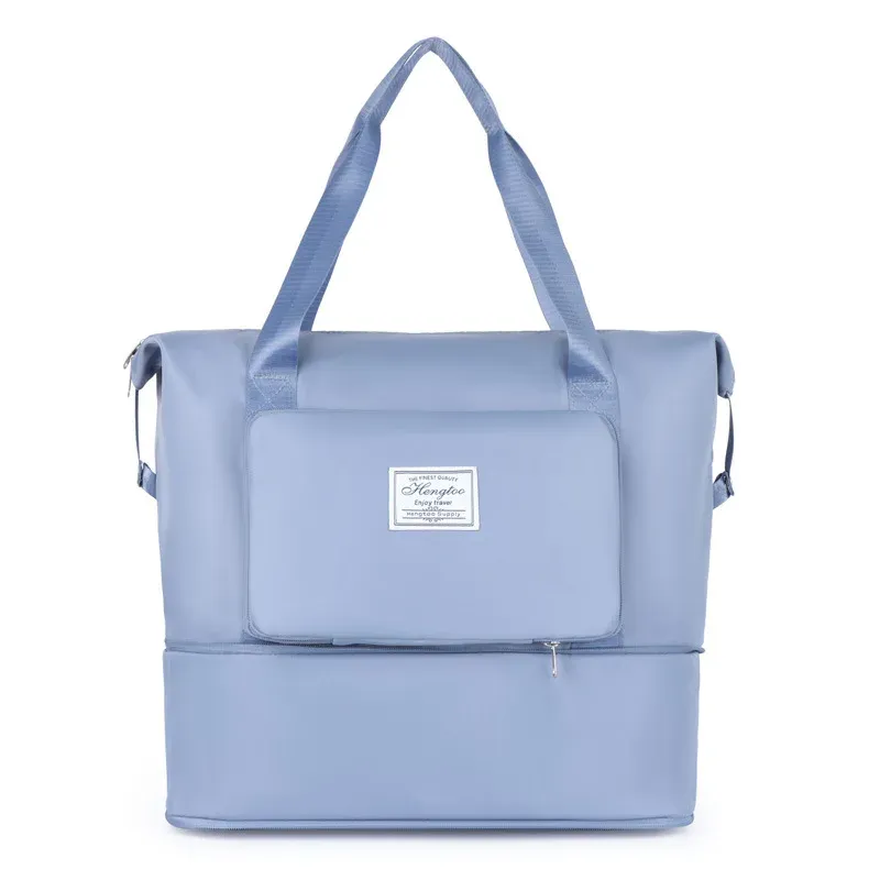 Sac de voyage extensible à grande capacité, pliable et étanche, pour bagages et vêtements 8