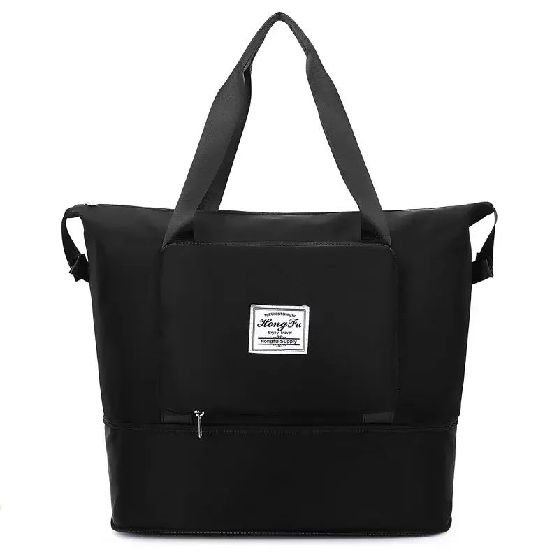 Sac de voyage extensible à grande capacité, pliable et étanche, pour bagages et vêtements 12