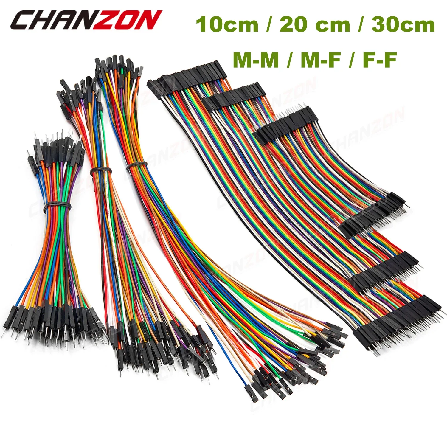Kit de fils de connexion Dupont mâle-femelle en cuivre