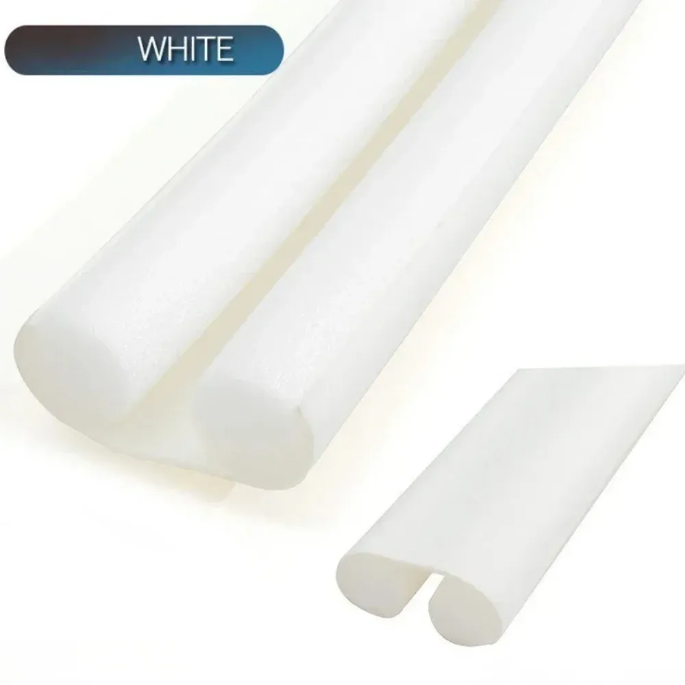Joint d'étanchéité pour bas de porte anti-courant d'air, double isolation en mousse de silicone, amovible 9
