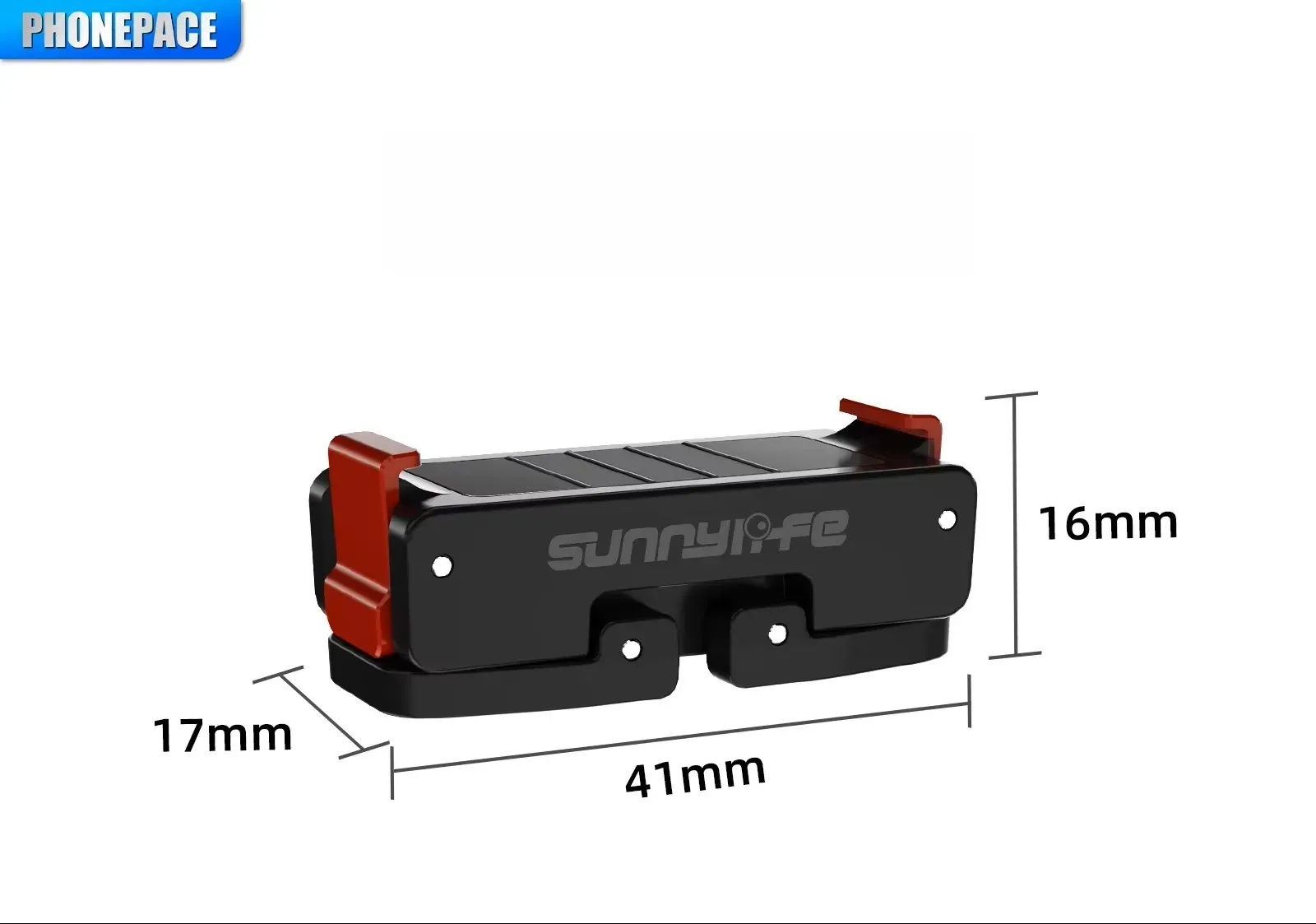 Support magnétique pour DJI Osmo Action vue d'ensemble