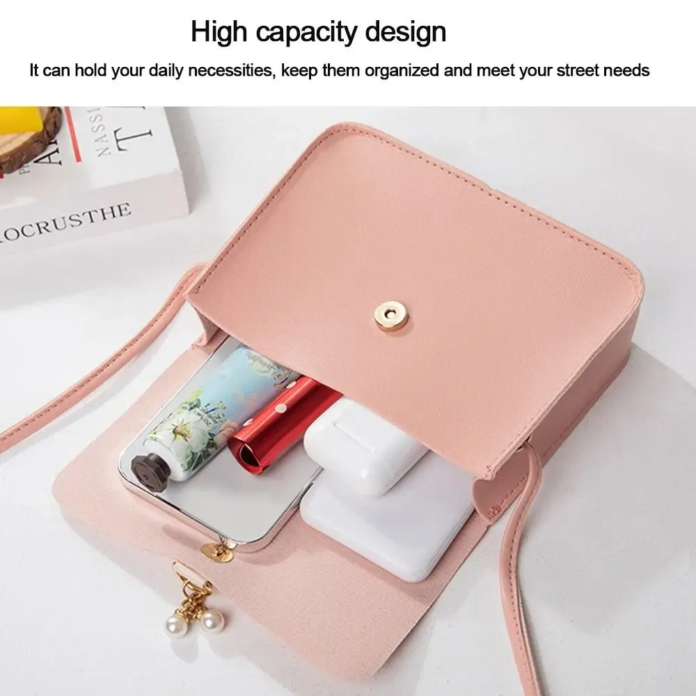 Mini sac carré tendance à bandoulière pour femme 3