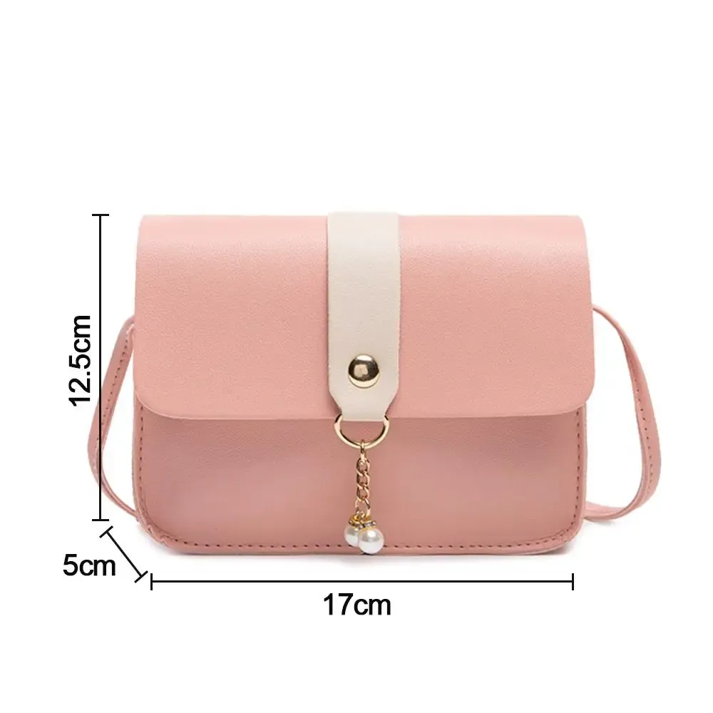 Mini sac carré tendance à bandoulière pour femme 6