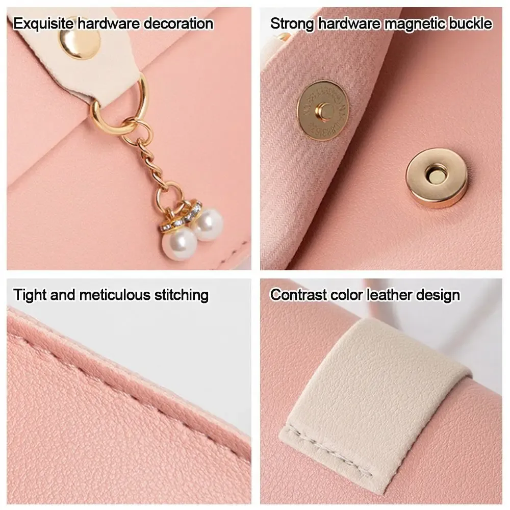 Petit sac carré à la mode, présentation complète
