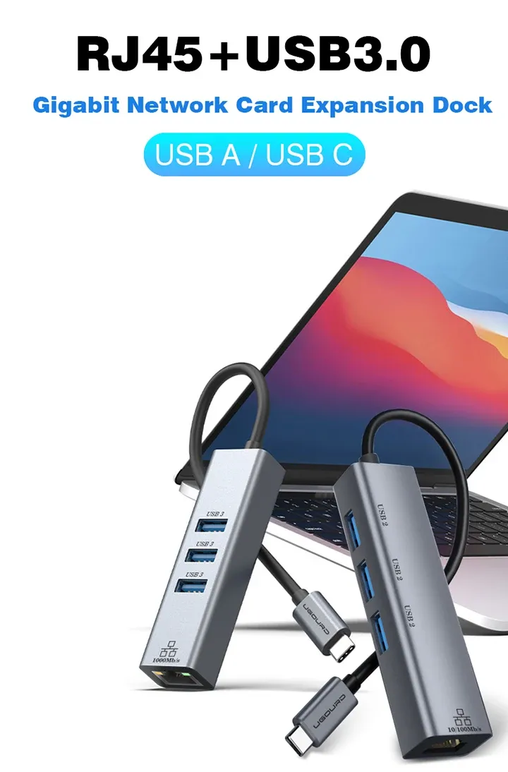 Station d'accueil USB-C vue d'ensemble