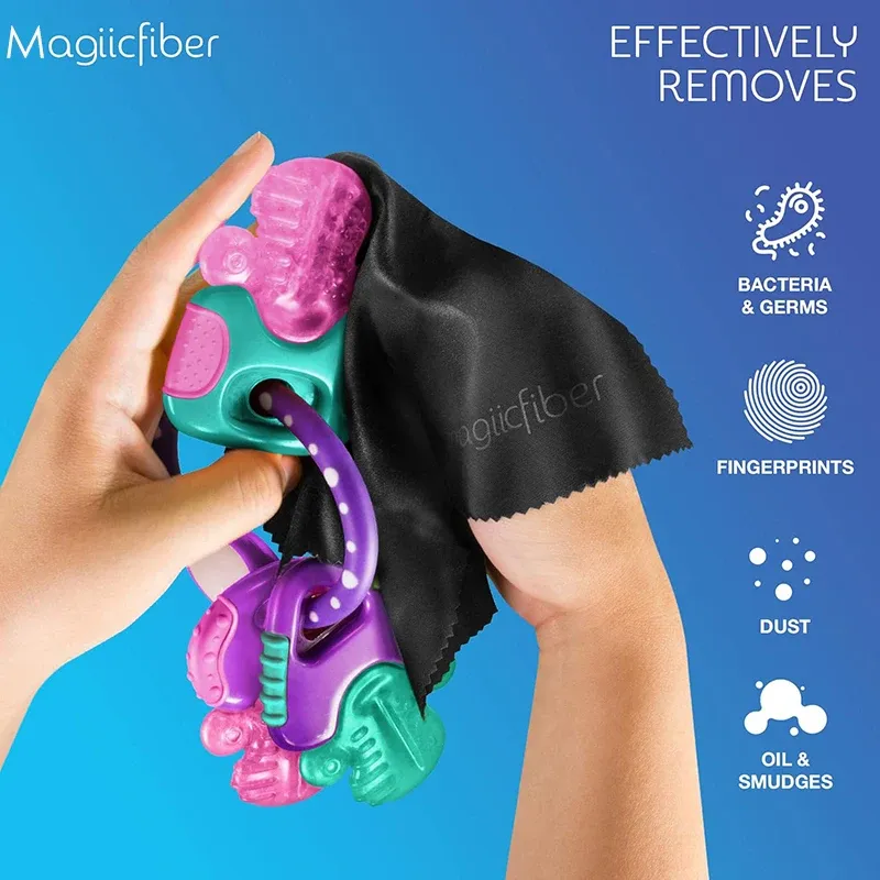 MagiicFiber Chiffon de nettoyage en microfibre haute densité sans rayures pour écran 5