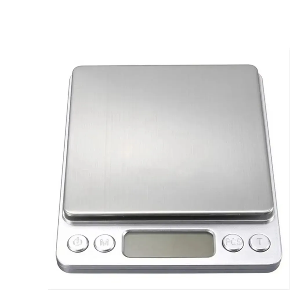 Mini balance de cuisine numérique 3000 g, précision 0,1 g, pour bijoux et aliments, avec fonction tare et écran LCD - Image 1