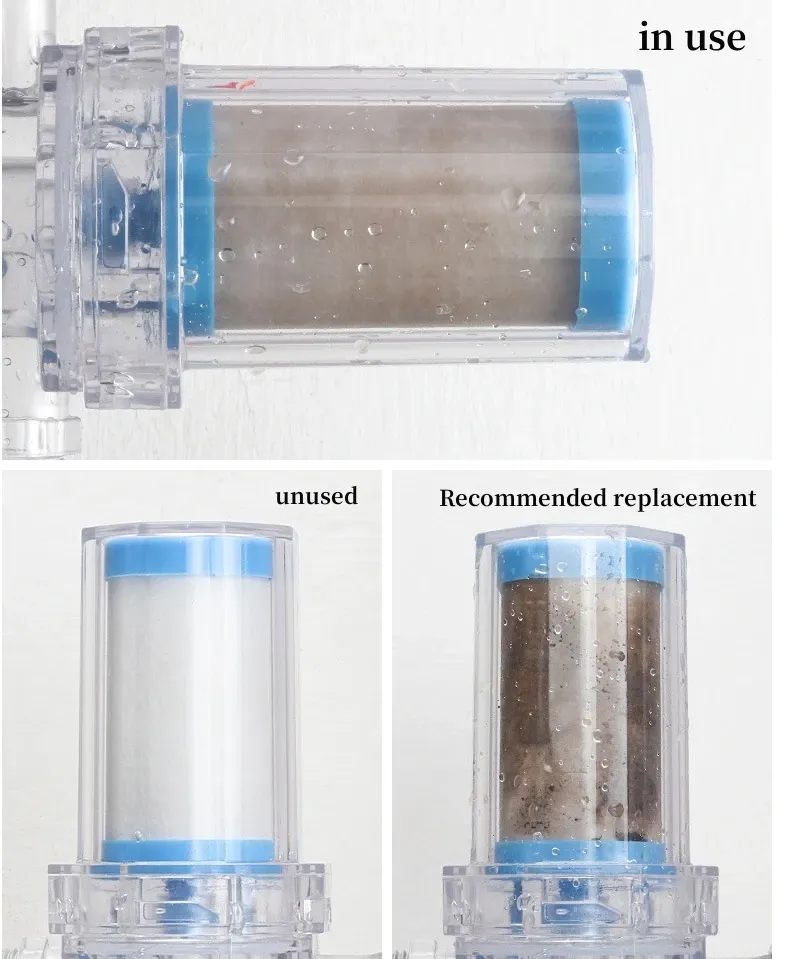 Filtre universel pour tuyau d'eau, vue complète