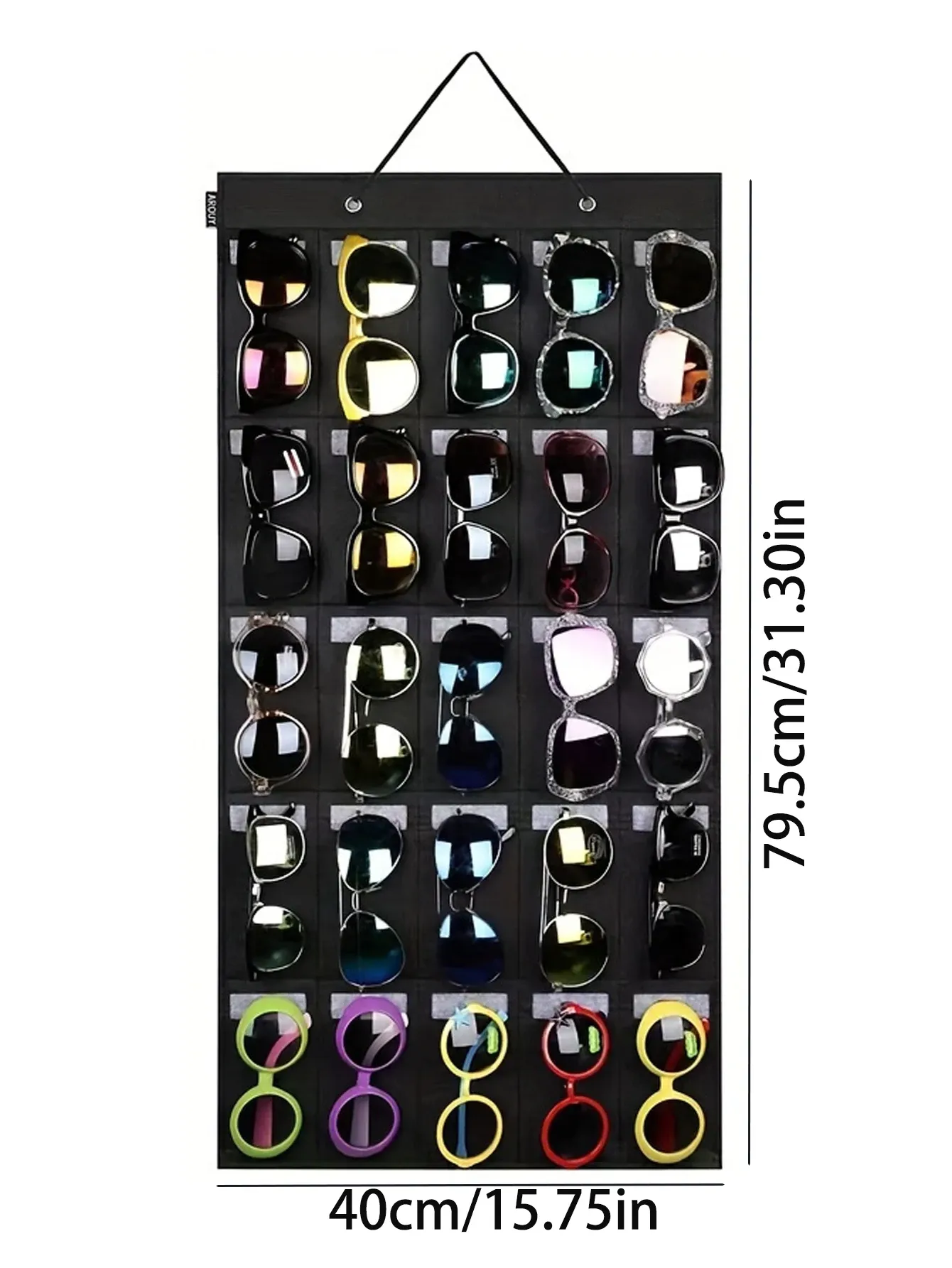 Organisateur de rangement mural pour lunettes