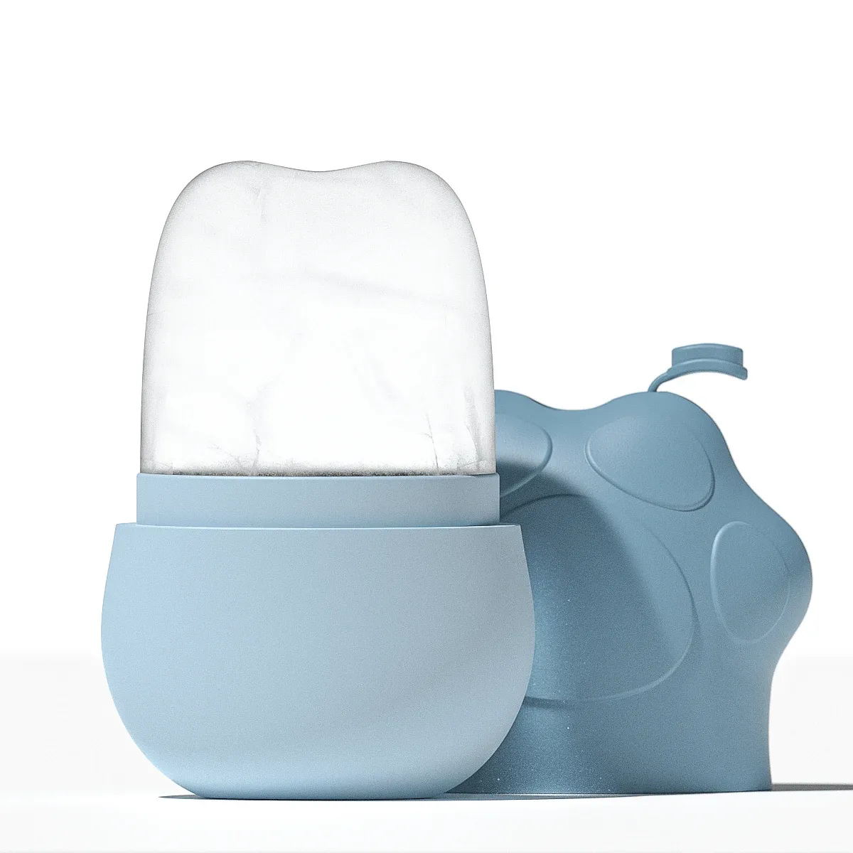 Rouleau de glace en silicone pour le visage, les yeux et le cou 7