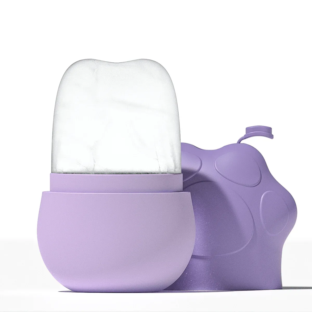 Rouleau de glace en silicone pour le visage, les yeux et le cou 8