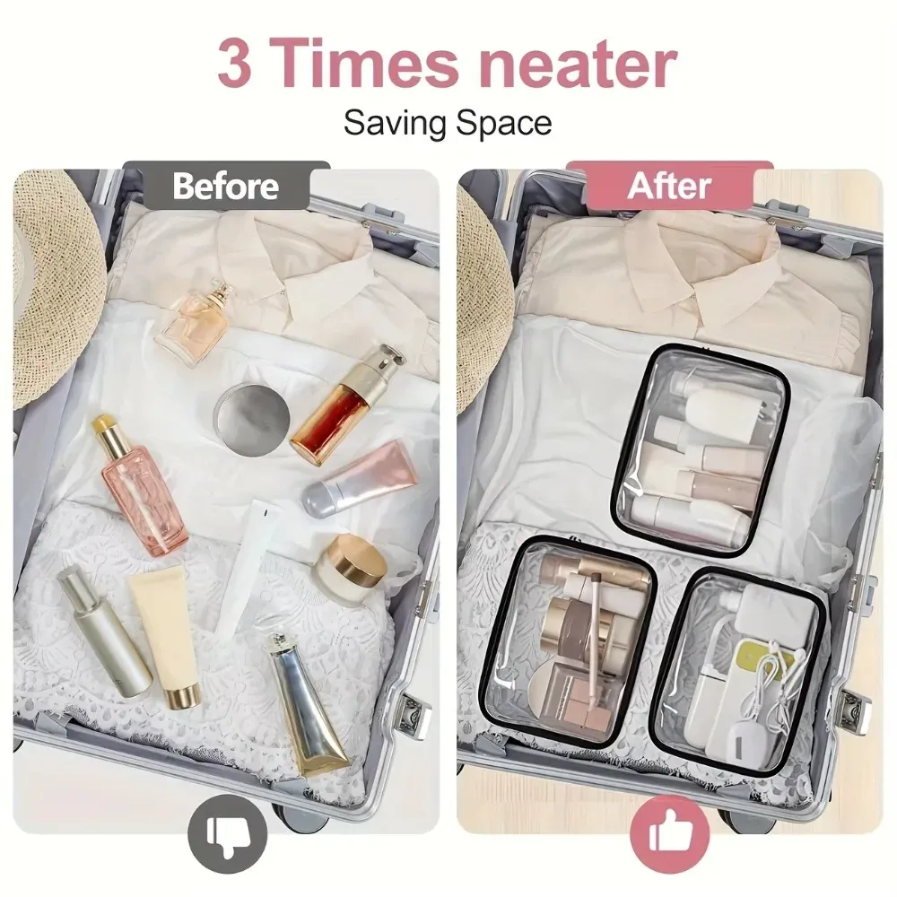Trousse de toilette pour femme, vue complète