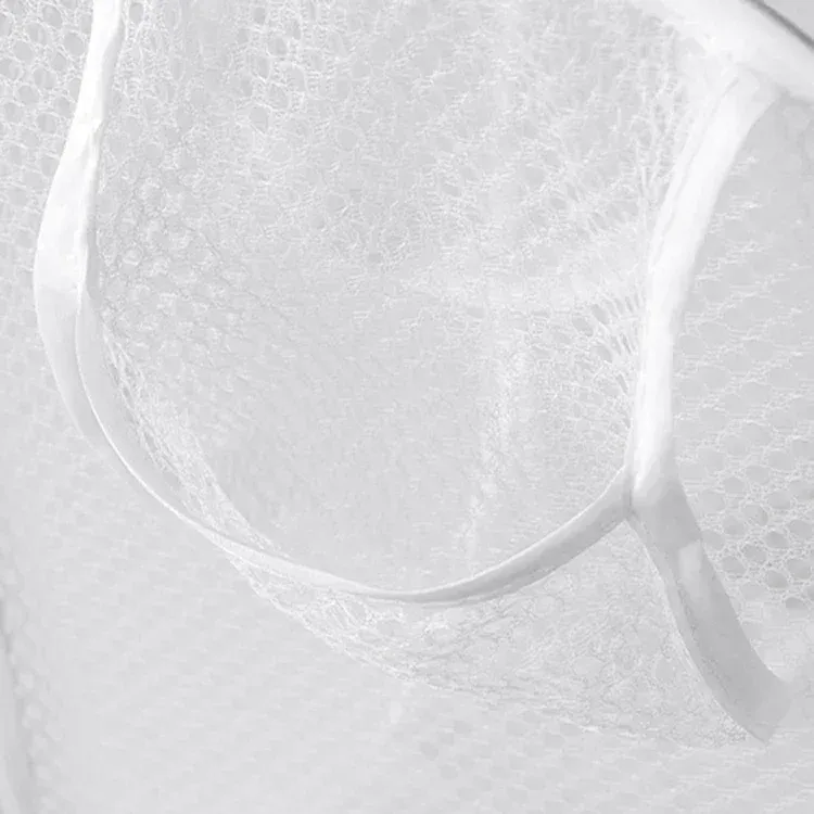 Panier à linge pliable en maille, usage quotidien