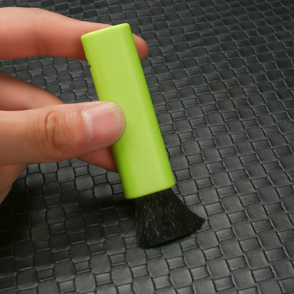 Brosse de nettoyage rétractable en laine pour ordinateur, clavier, voiture et climatiseur, avec manche télescopique en plastique 2