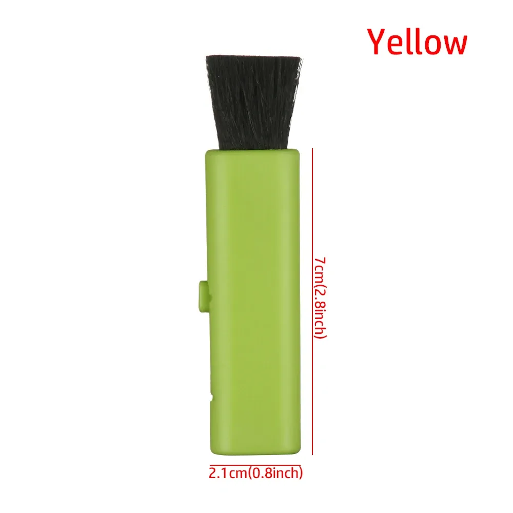 Brosse de nettoyage rétractable en laine pour ordinateur, clavier, voiture et climatiseur, avec manche télescopique en plastique 9