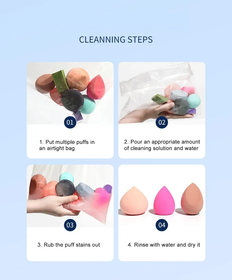Entretien des accessoires de beauté