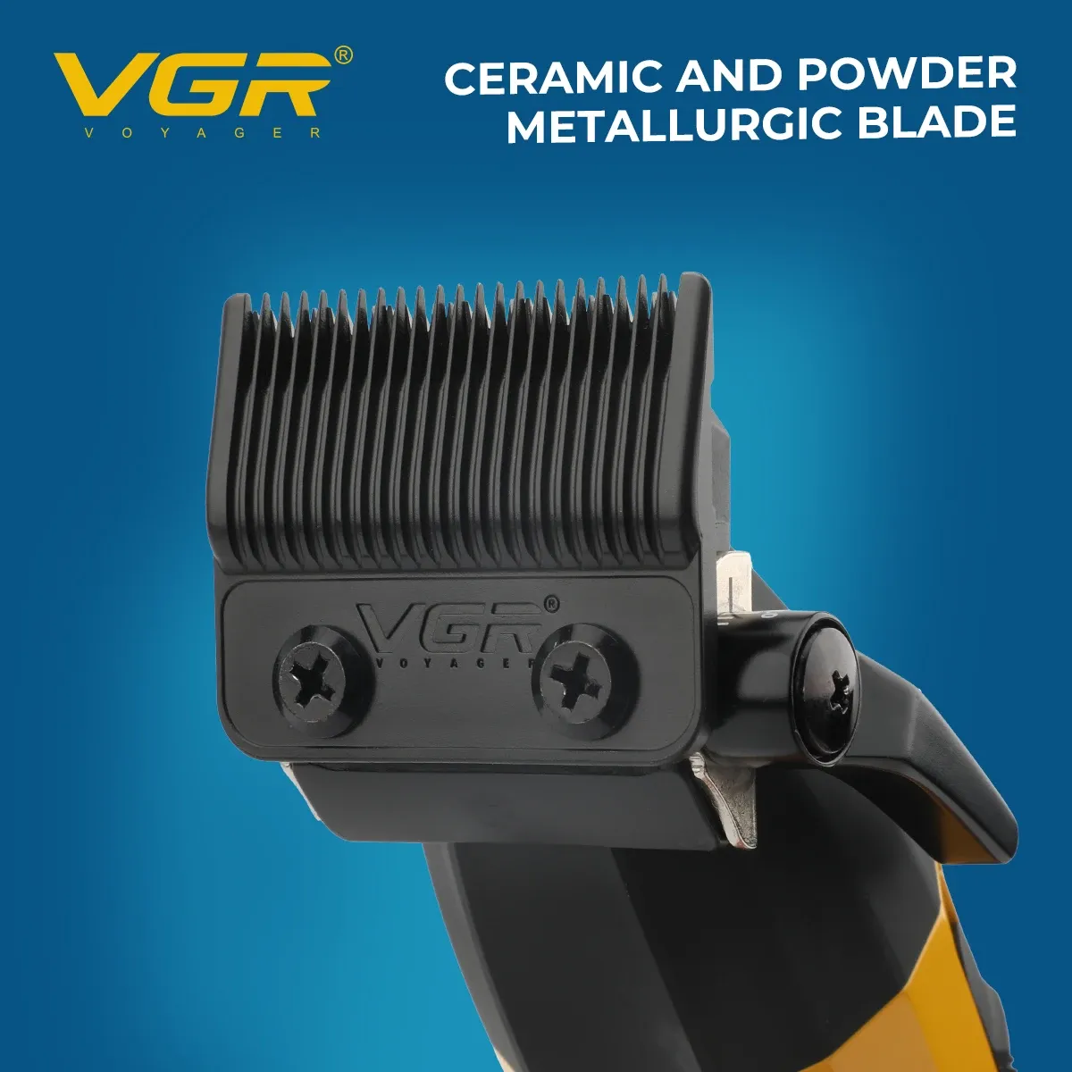 Tondeuse à cheveux VGR 9000 tr/min Professionnelle, Réglable, Sans fil, Électrique pour hommes V-285 3