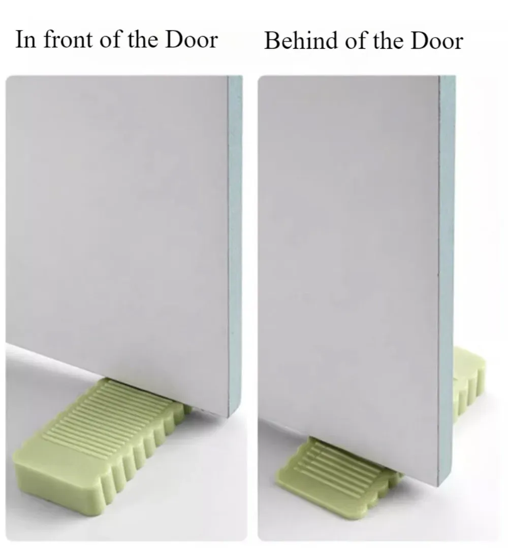 Butoir de porte installé dans un intérieur