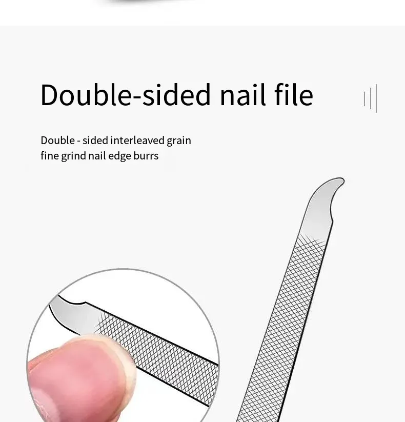 Ensemble de coupe-ongles 6 pièces