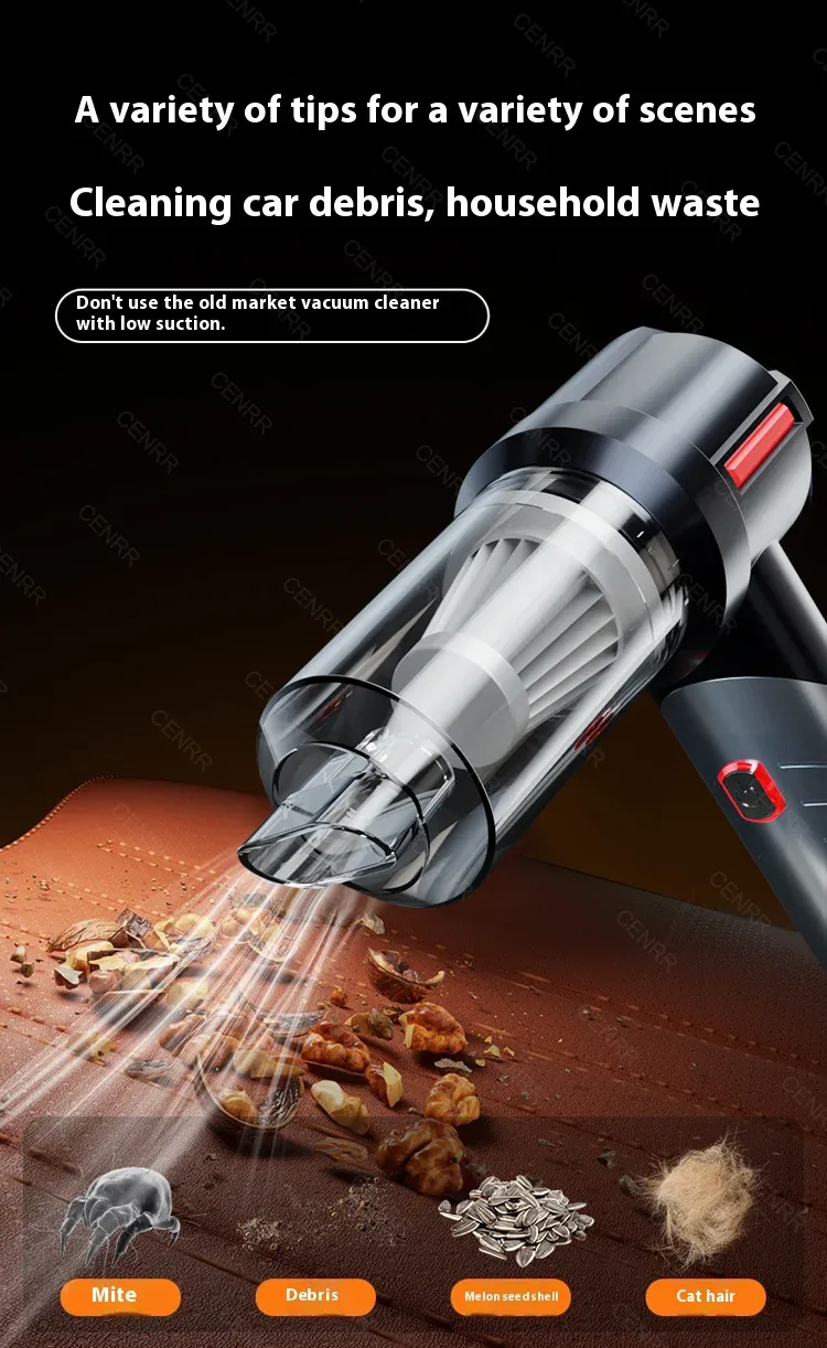 Aspirateur CENRR Mini, utilisation au quotidien
