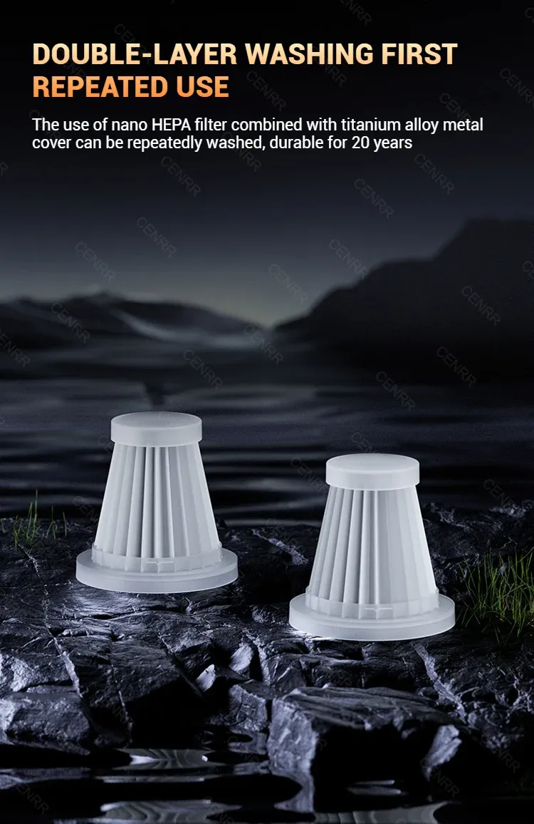 Aspirateur CENRR Mini, ambiance de rangement
