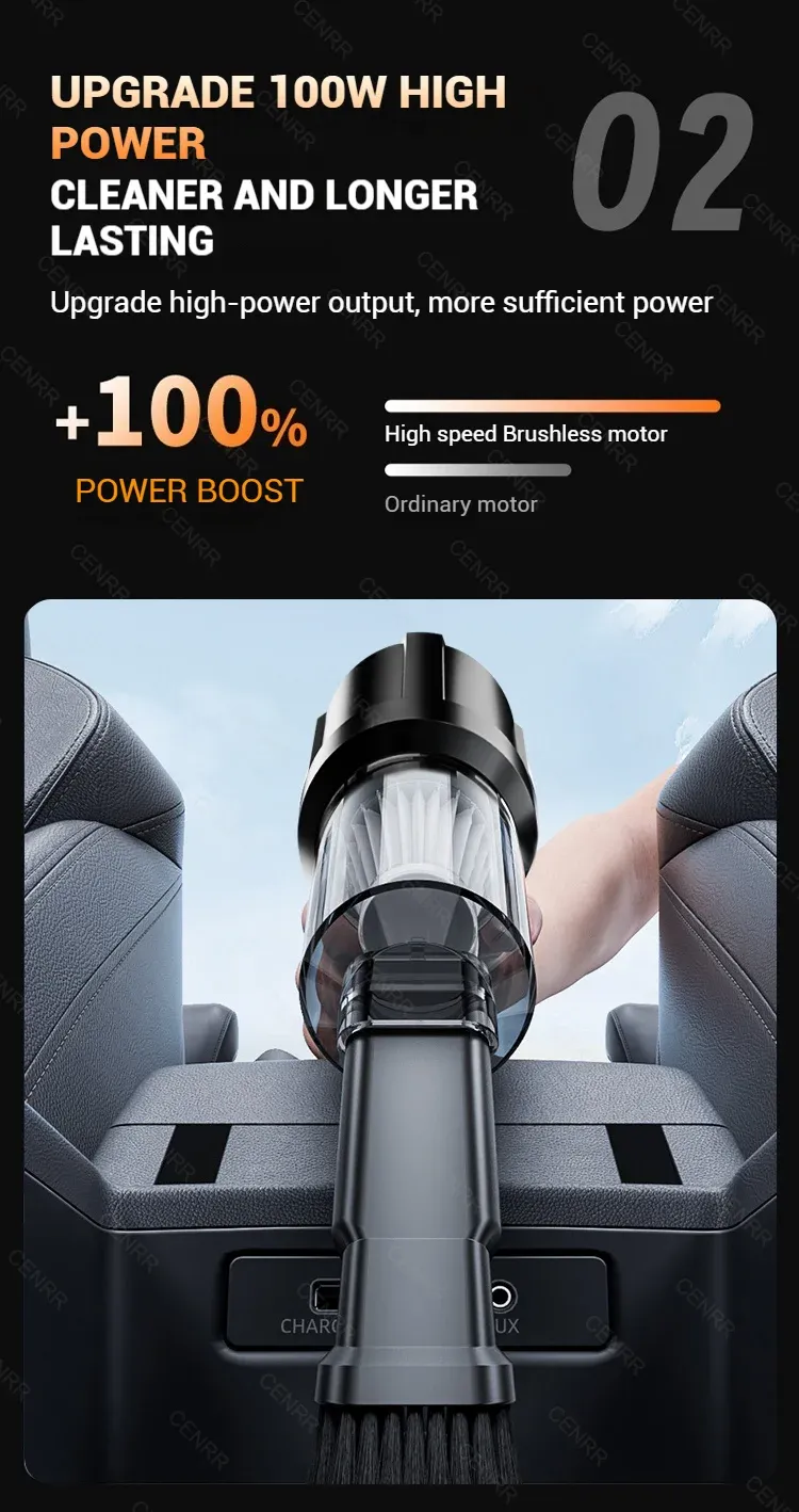 Aspirateur CENRR Mini, prise en main