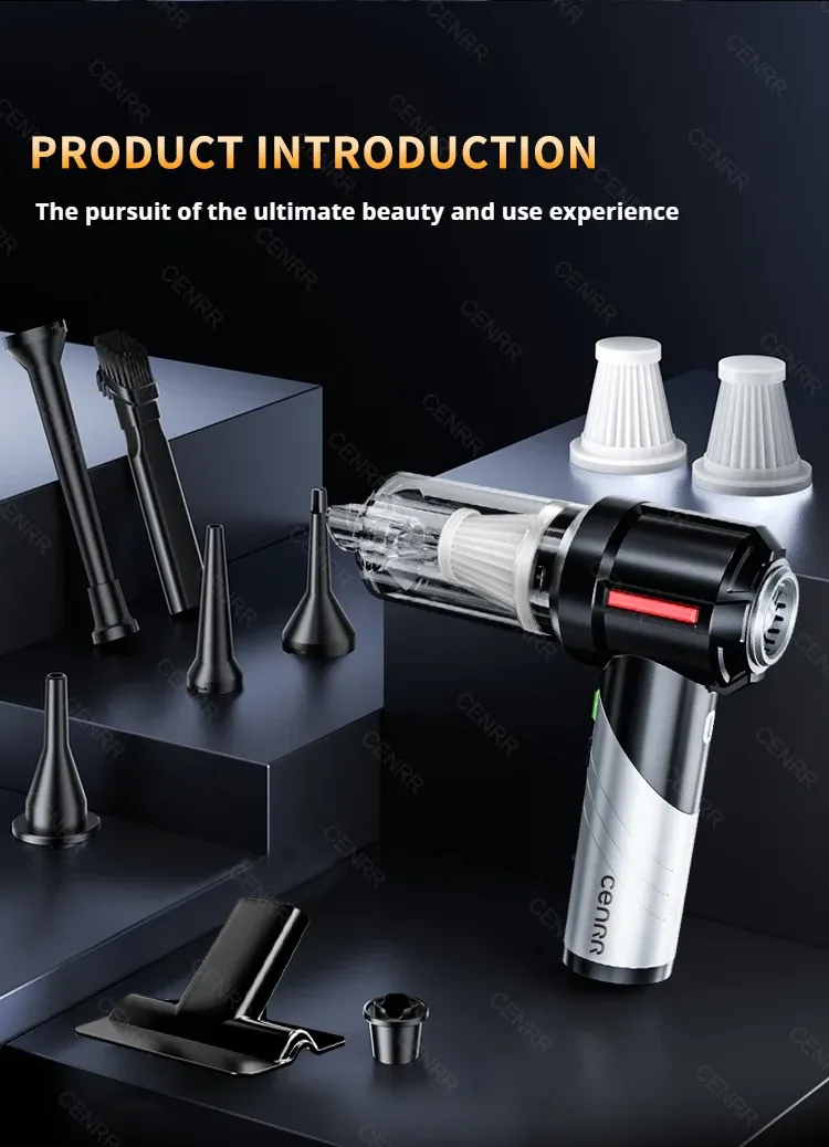Aspirateur CENRR Mini, finitions du produit