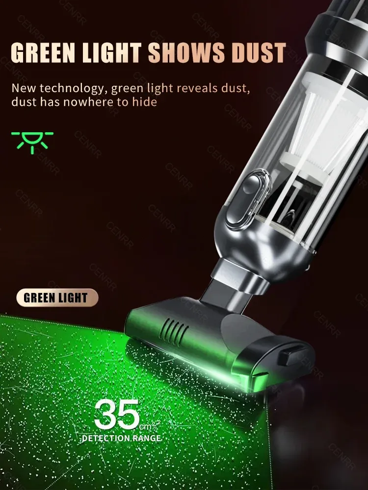Aspirateur CENRR Mini, détails des finitions