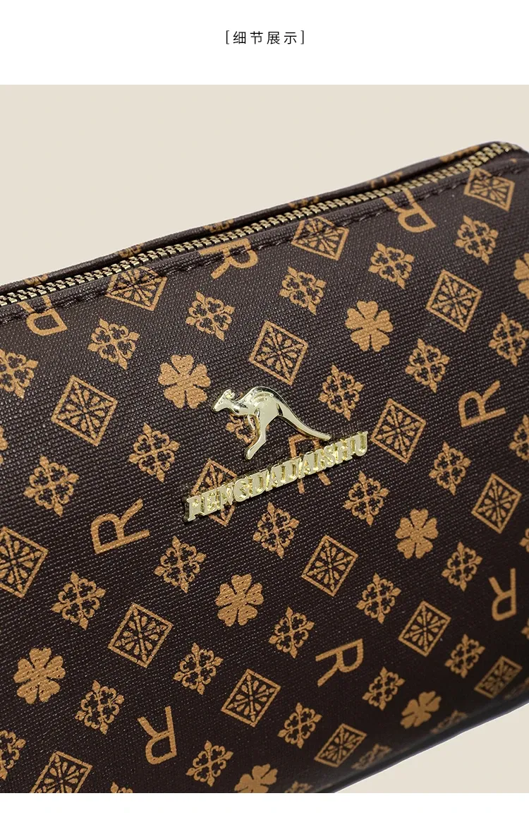 Sac à bandoulière Alphabet, style rétro