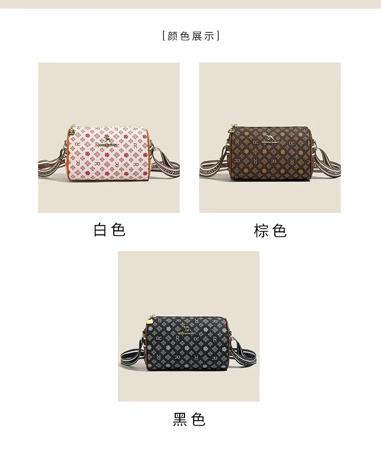Sac à bandoulière Alphabet, finitions soignées