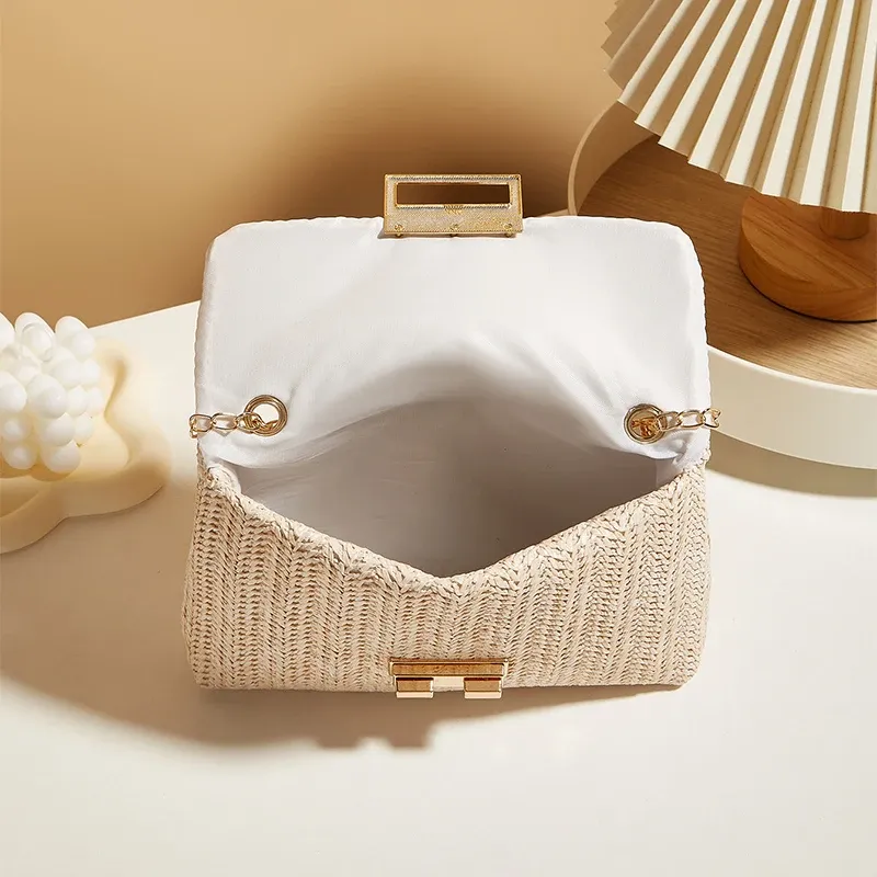 Sac à bandoulière à chaîne, look raffiné