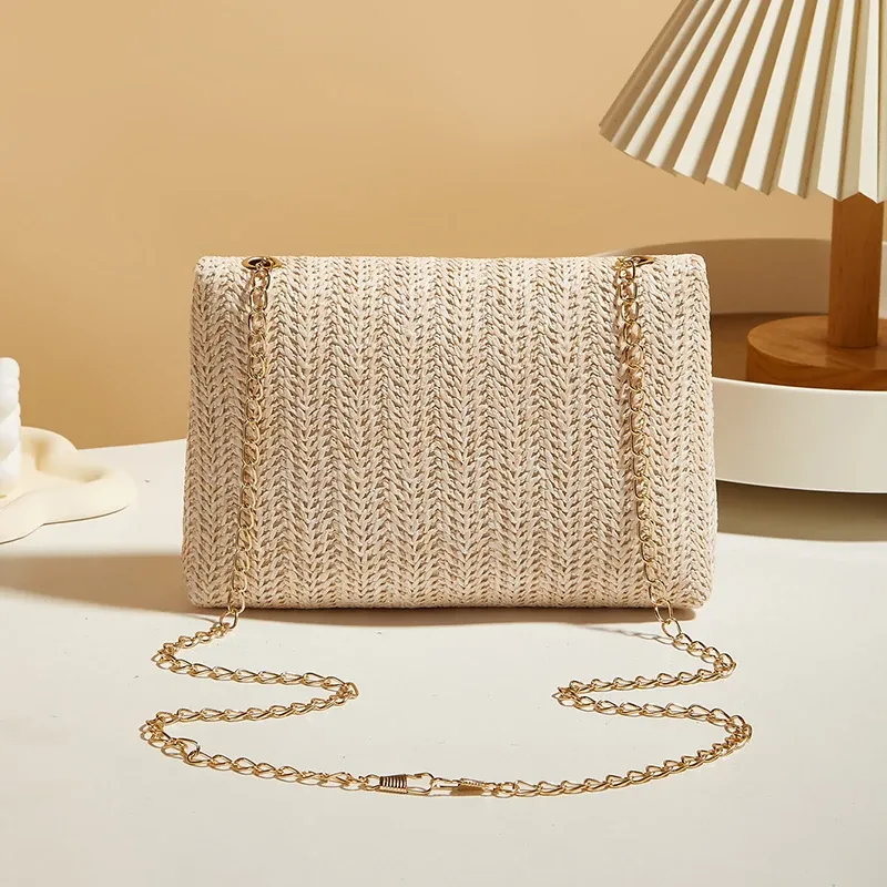 Sac à bandoulière à chaîne, style élégant