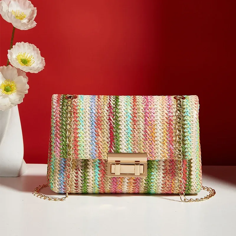 Sac à bandoulière à chaîne pour femme, élégant pour banquets, du jour au soir 8