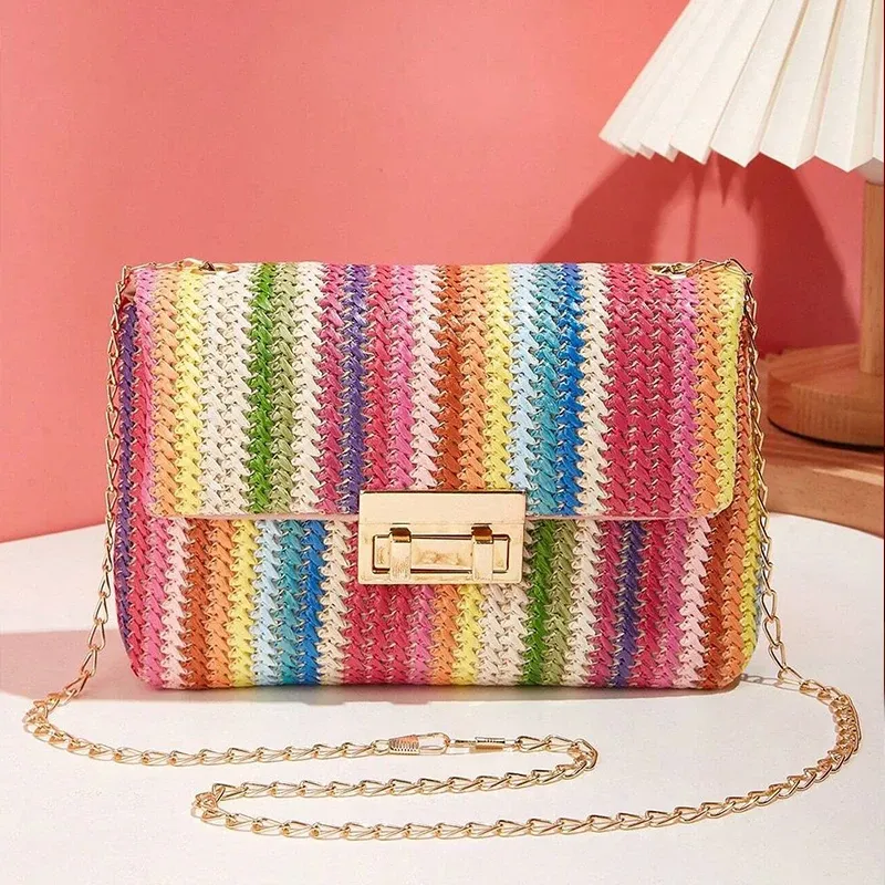 Sac à bandoulière à chaîne pour femme, élégant pour banquets, du jour au soir 7