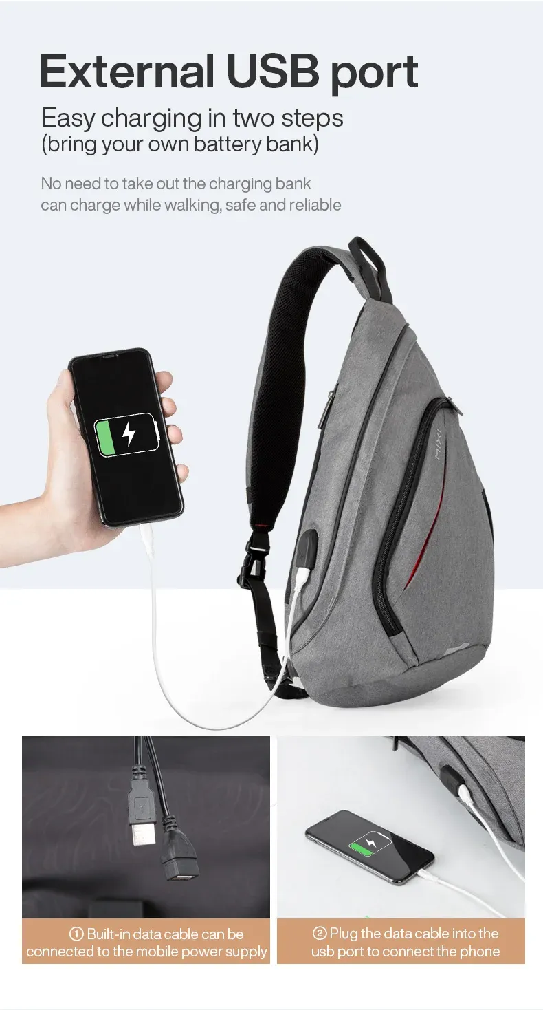 Sac Mixi, espace de rangement
