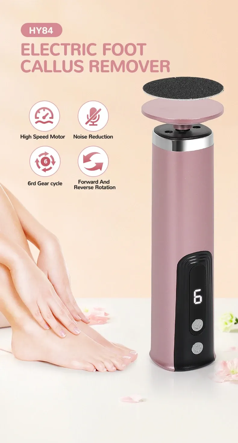 Lime électrique 2 en 1 pour soins des pieds