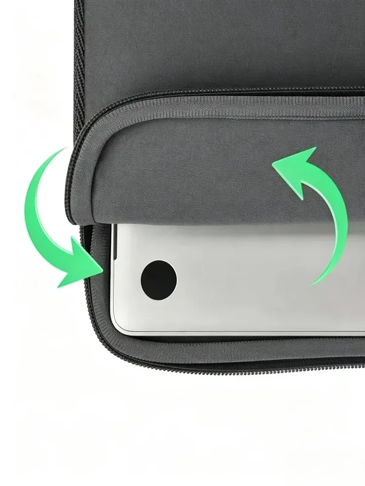 Housse de protection pour ordinateur portable, vue de détail