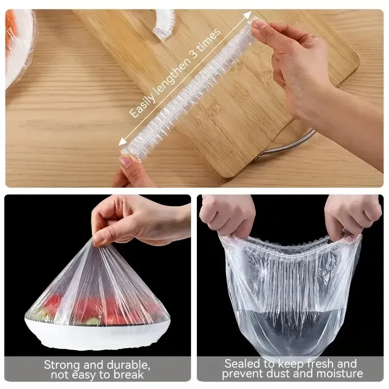 Couverture alimentaire jetable, utilisation en cuisine