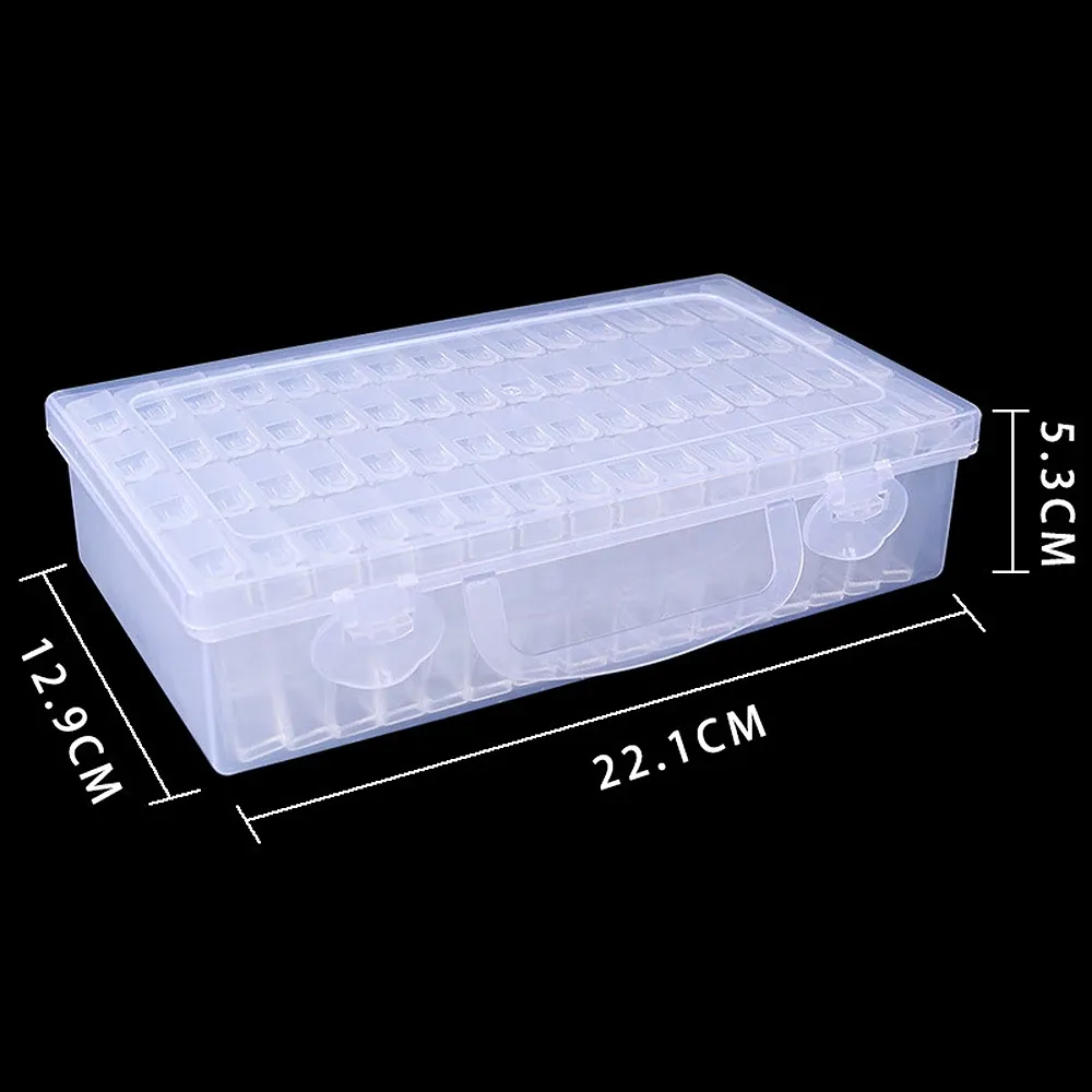 Détail des compartiments de la boîte de rangement