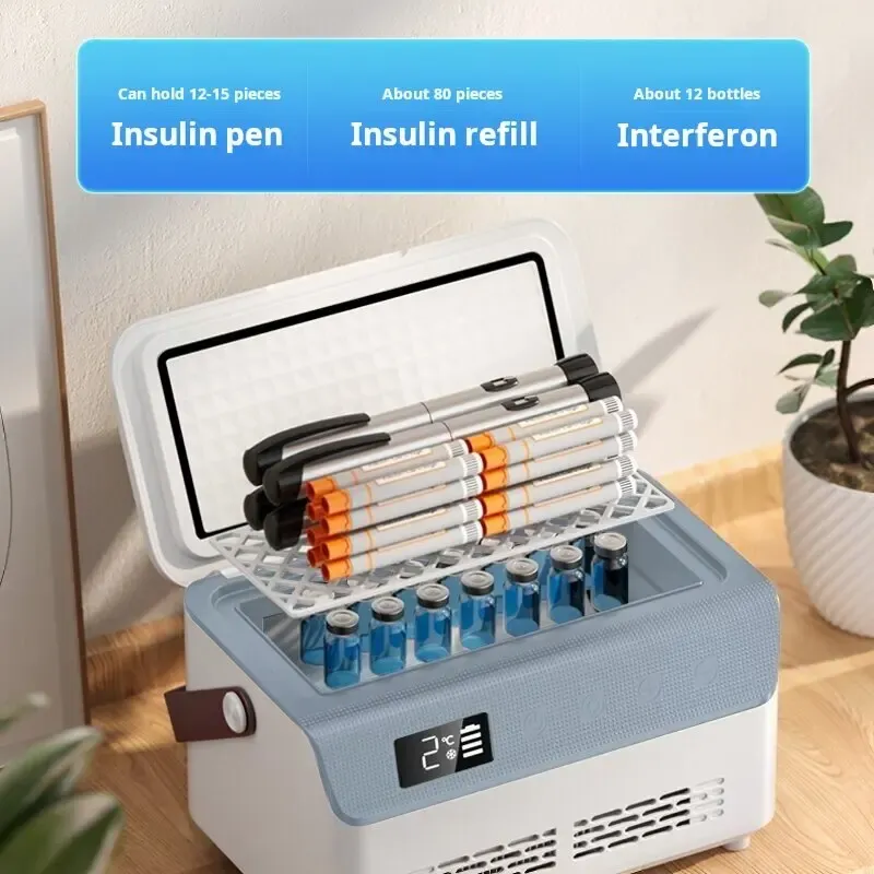 Boîte réfrigérante pour insuline, finition et design