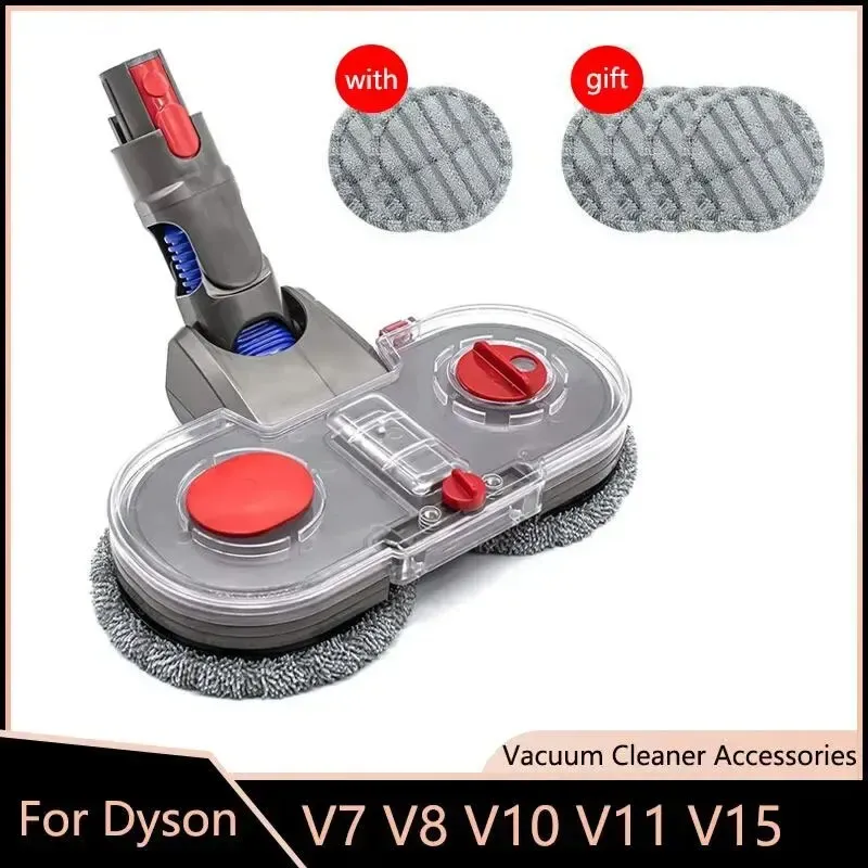 Tête de vadrouille électrique avec réservoir d'eau, accessoire de remplacement pour aspirateurs Dyson V7, V8, V10 et V11 - Image 1