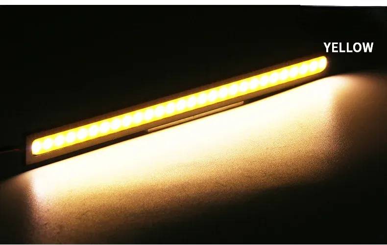 Feux de jour LED installés sur véhicule