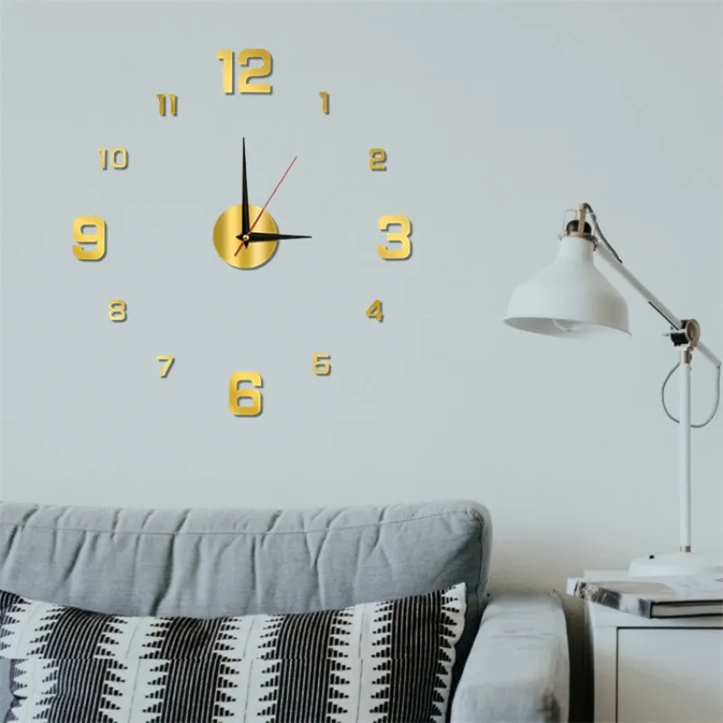 Horloge murale décorative, vue d'ensemble