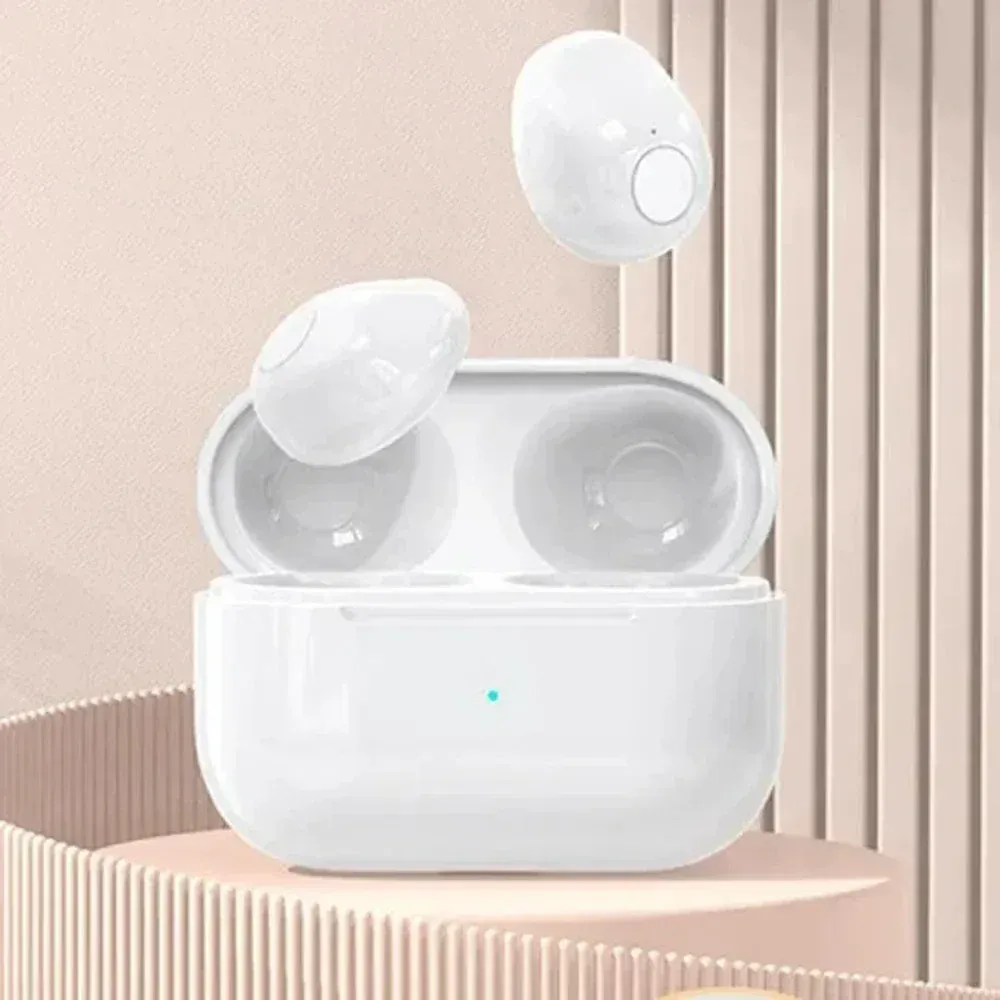 Écouteurs Bluetooth TWS invisibles avec microphone intégré et réduction du bruit 9