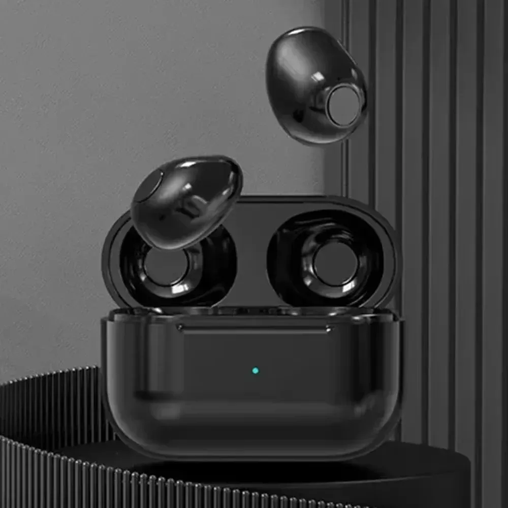 Écouteurs Bluetooth TWS invisibles avec microphone intégré et réduction du bruit 8