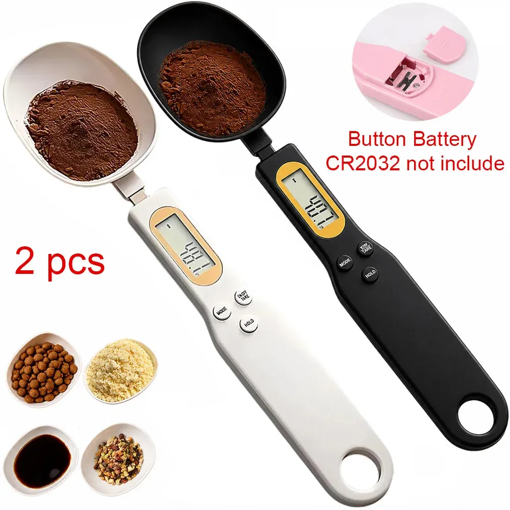 Cuillère de pesée numérique 0,1 g – 500 g à écran LCD, pour café moulu, lait en poudre et farine 15