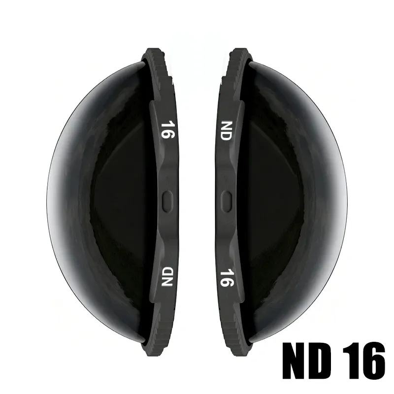 Kit de filtres ND pour Insta360 X6 et X5, verre optique, filtres antireflets ND16/32/64 pour accessoires de caméra d'action Insta360 X5 10