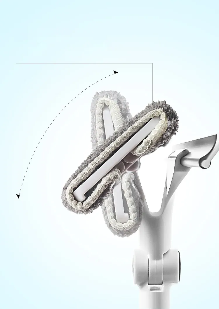 Tête de nettoyage double face pour vitres