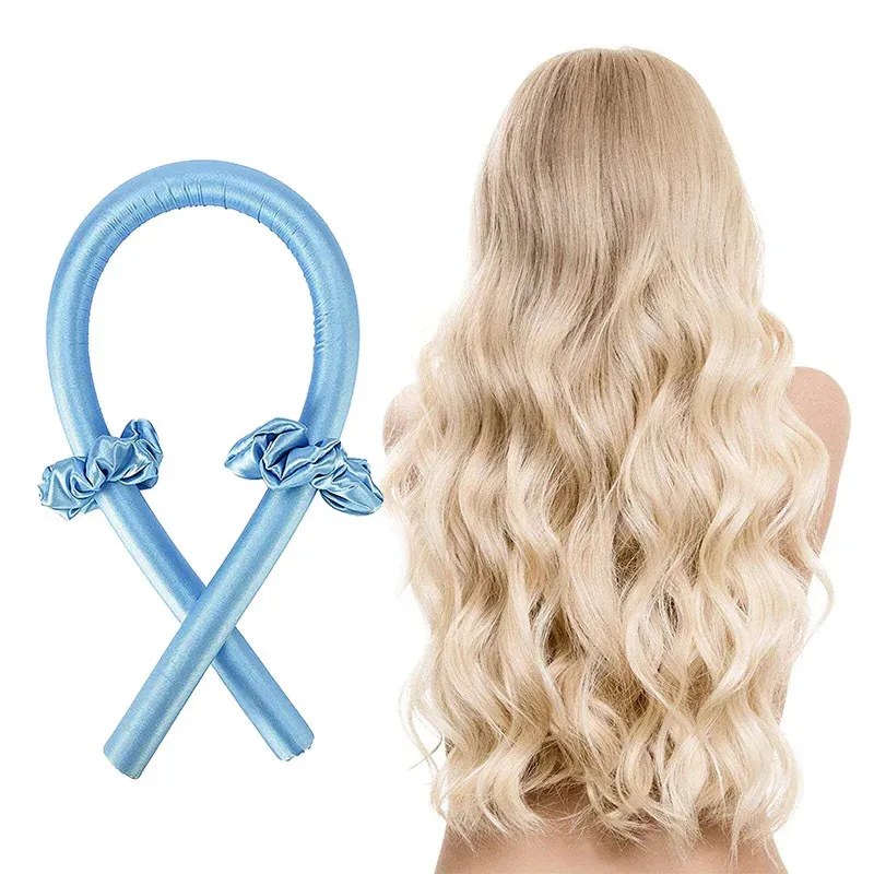 Bigoudis sans chaleur pour femme, boucleur de cheveux doux et brillant, accessoires de coiffure 4