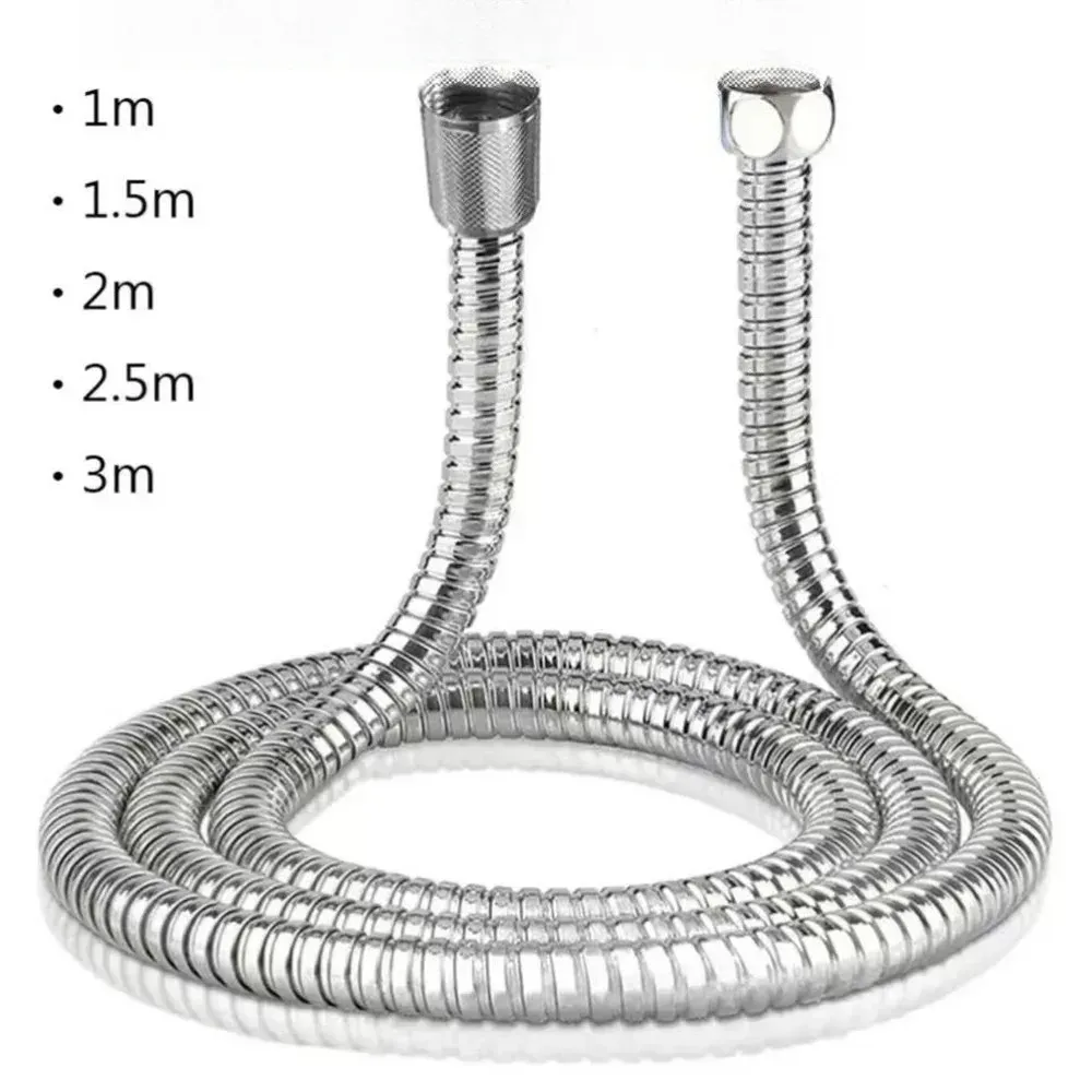 Flexible de douche en acier inoxydable étanche - Accessoire de salle de bain